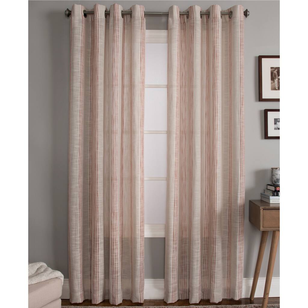 Porch & Den Annamae Grommet-Top Curtain Panel