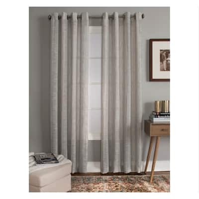 Porch & Den Annamae Grommet-Top Curtain Panel