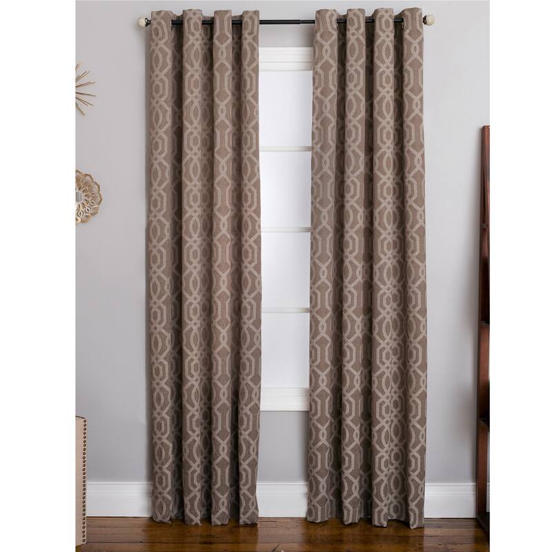 Carson Carrington Hjortsta Jacquard Grommet-Top Panel