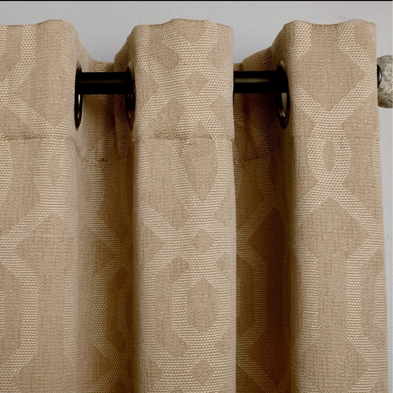 Carson Carrington Hjortsta Jacquard Grommet-Top Panel