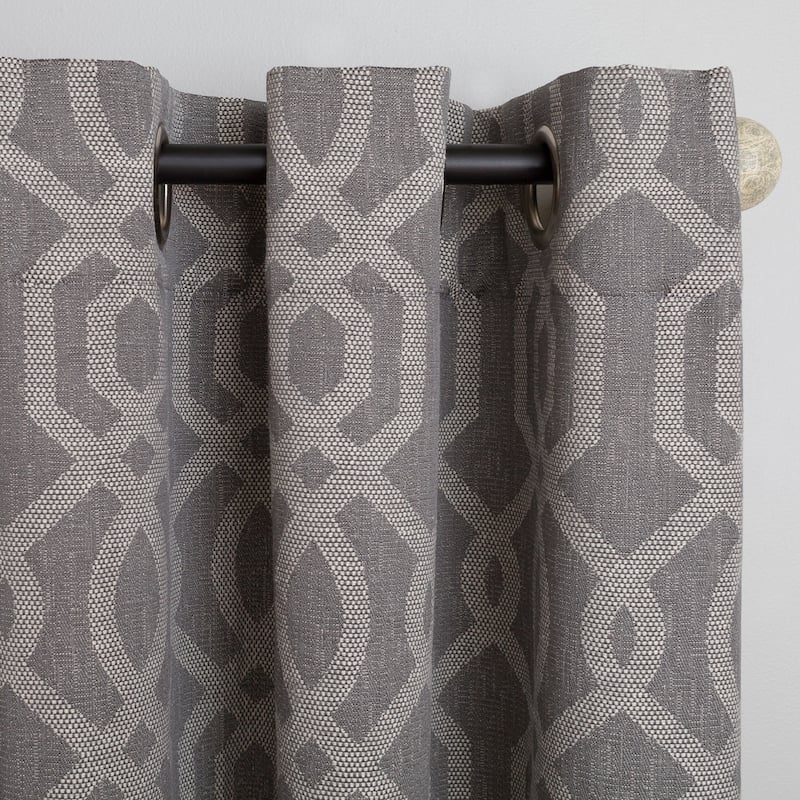 Carson Carrington Hjortsta Jacquard Grommet-Top Panel
