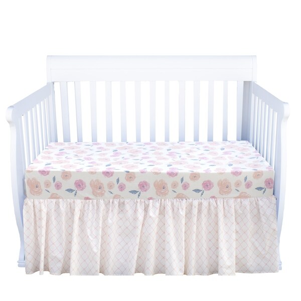 vintage rose crib bedding