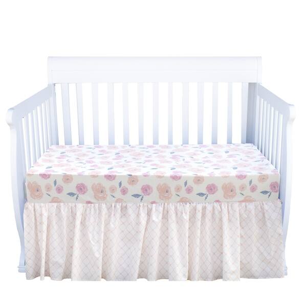 Shop Watercolor Rose Crib Baby Bedding Set By Pam Grace Creations