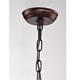 preview thumbnail 6 of 5, Shuki Antique Copper 4-light Chandelier