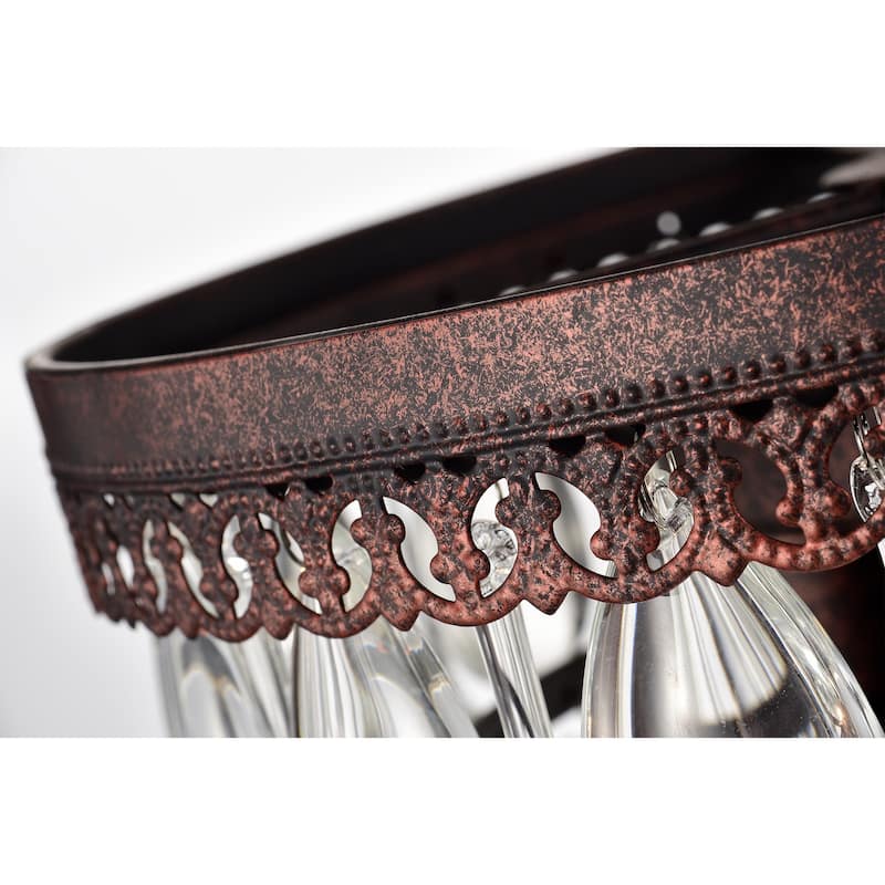 Eresu Antique Copper 3-light Chadnelier