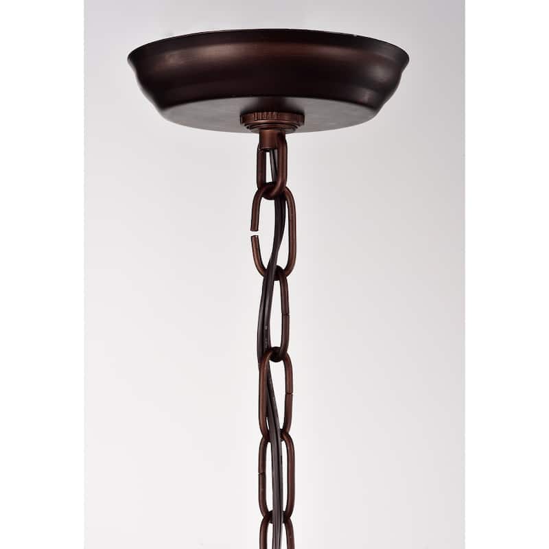Eresu Antique Copper 3-light Chadnelier