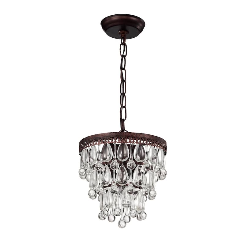 Eresu Antique Copper 3-light Chadnelier