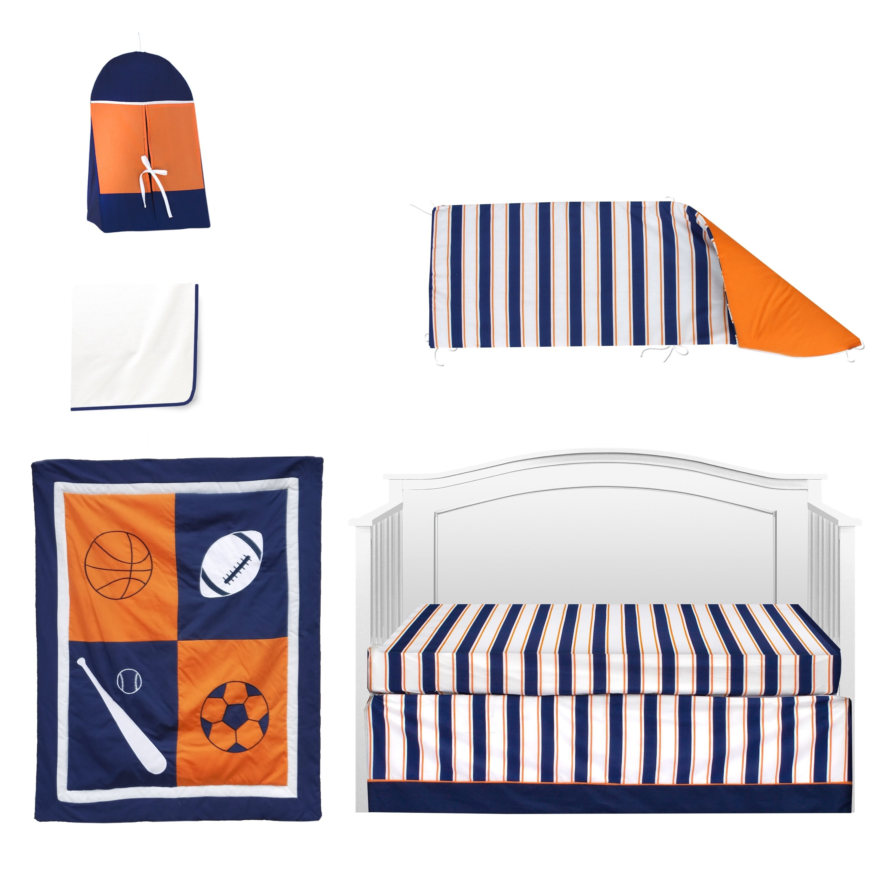 all star crib bedding