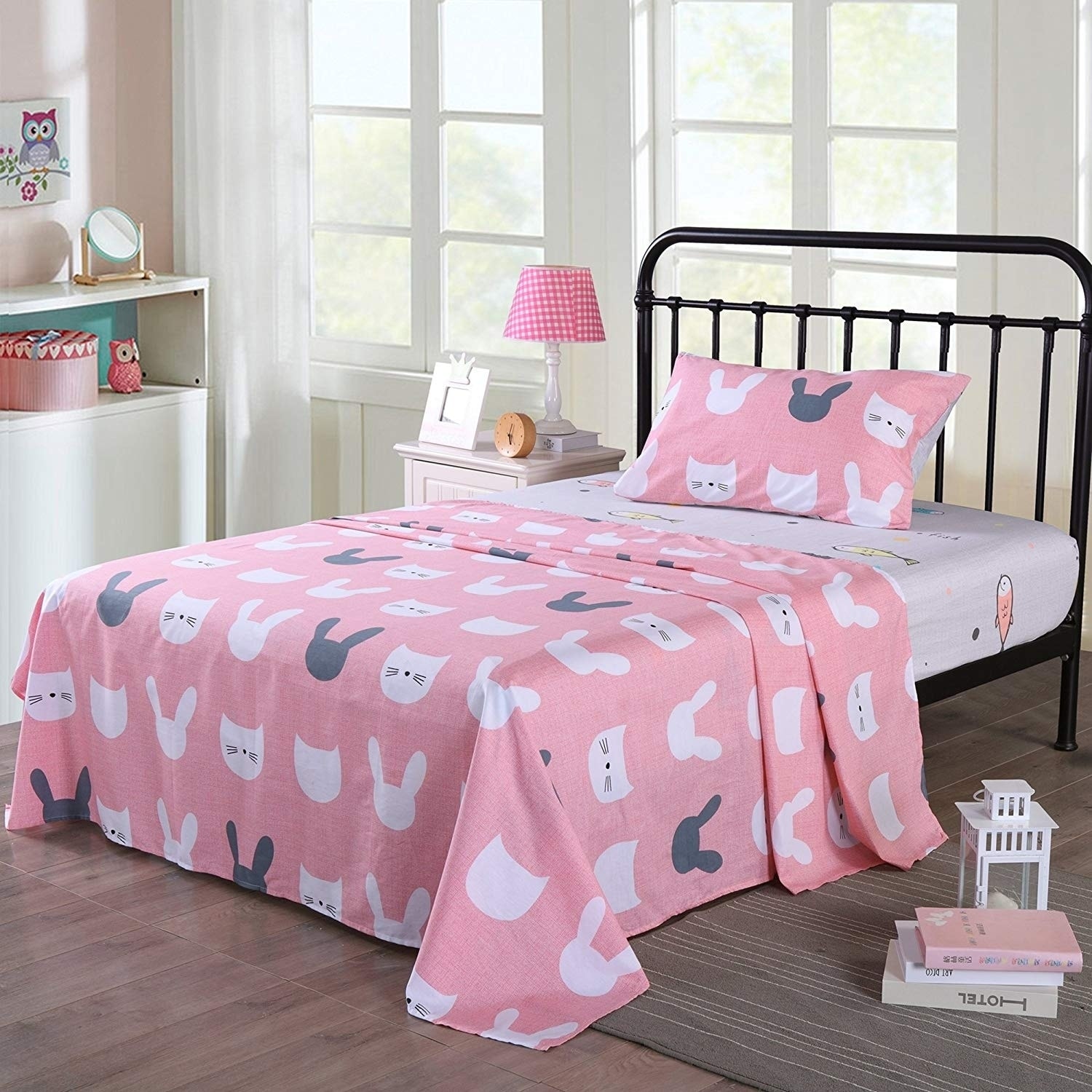kids cotton bed sheets