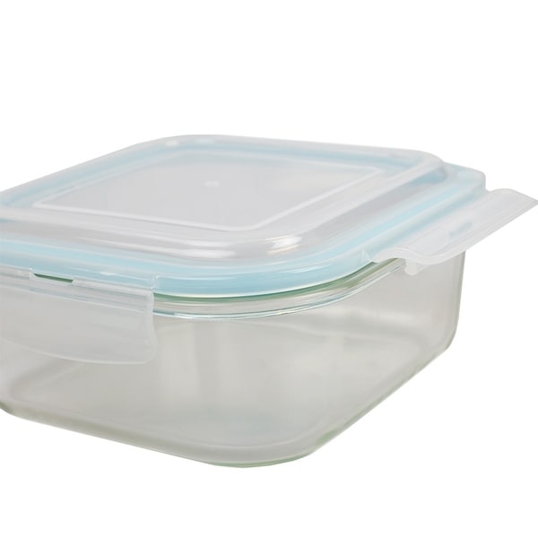 square storage box with lid