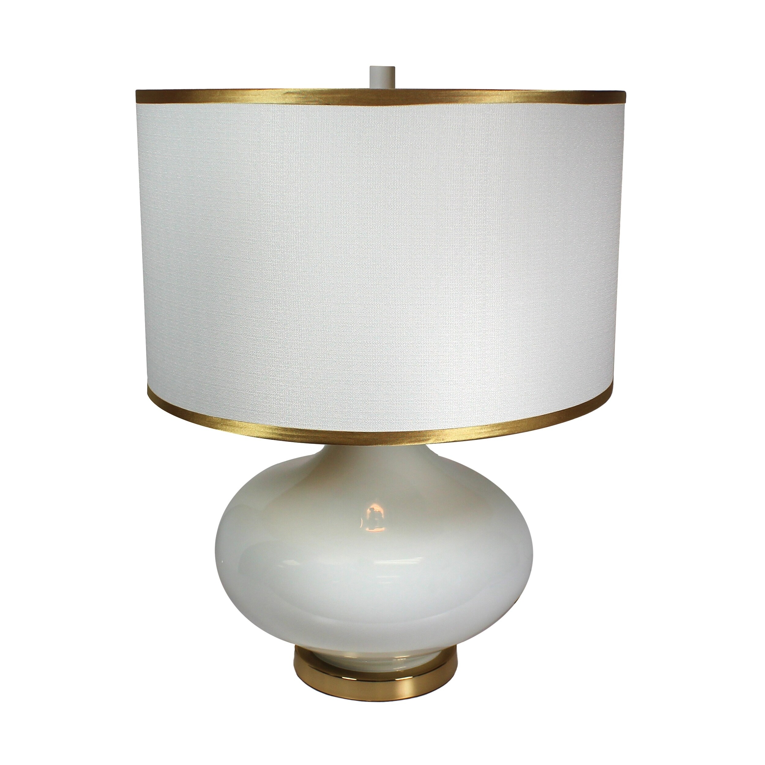 glass gold table lamp