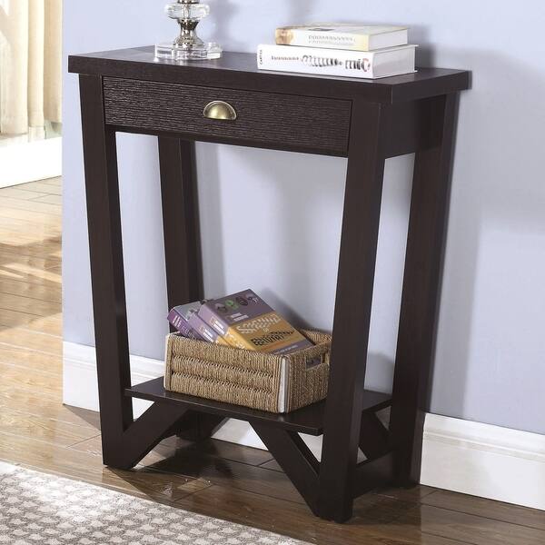 Shop Contemporary Design Accent Console Table With Drawer And