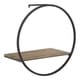 Kate and Laurel Wicks Round Floating Wall Shelf - Thumbnail 9