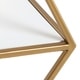 preview thumbnail 7 of 10, Kate and Laurel Lintz Hexagon Shelves with Mirror