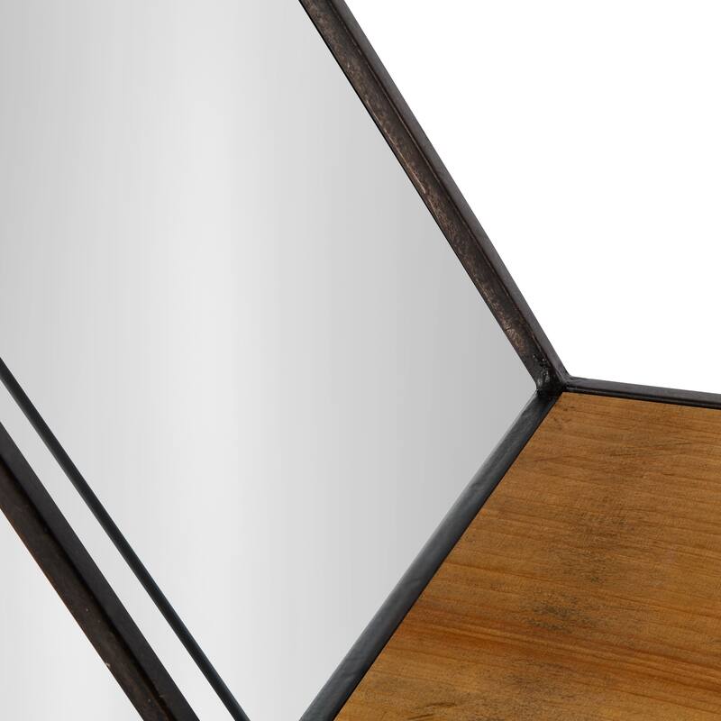 Kate and Laurel Lintz Hexagon Shelves