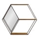 preview thumbnail 11 of 10, Kate and Laurel Lintz Hexagon Shelves