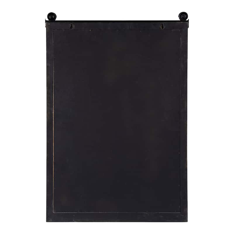 Kate and Laurel Cates Barn Door Wood Framed Chalkboard - 21.5x32