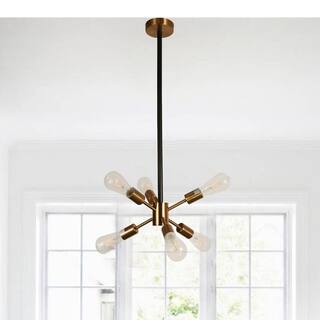 Eukleid Gold 6-light Chandelier