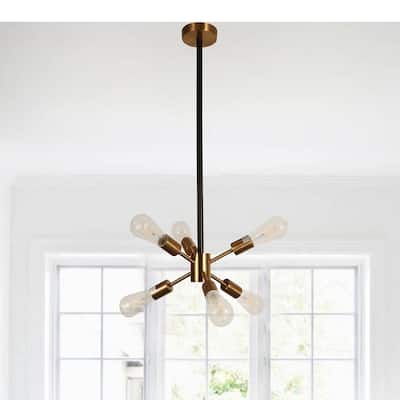 Eukleid Gold 6-light Chandelier