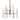 Hudson Valley Bowery 9-light Aged Old Bronze Chandelier, White Linen