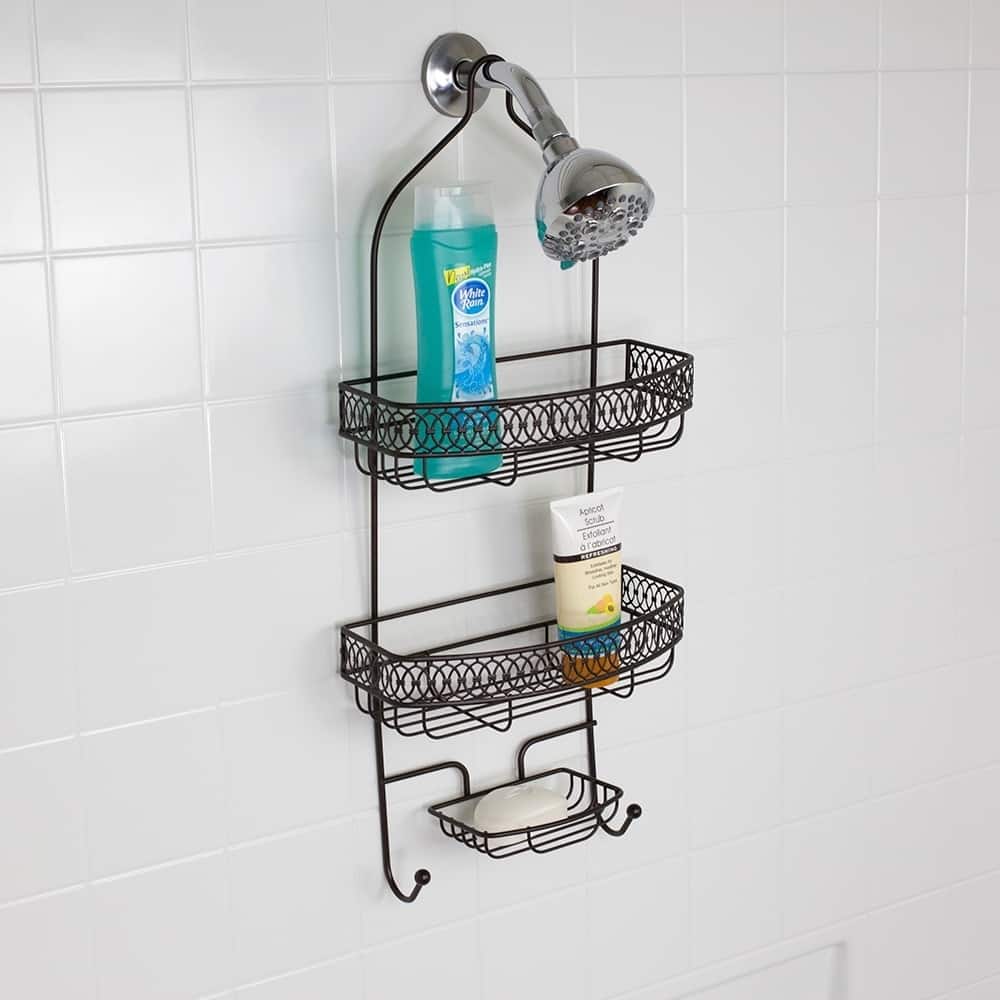 2 Tier Shower Caddy, Oil Rubbed Bronze