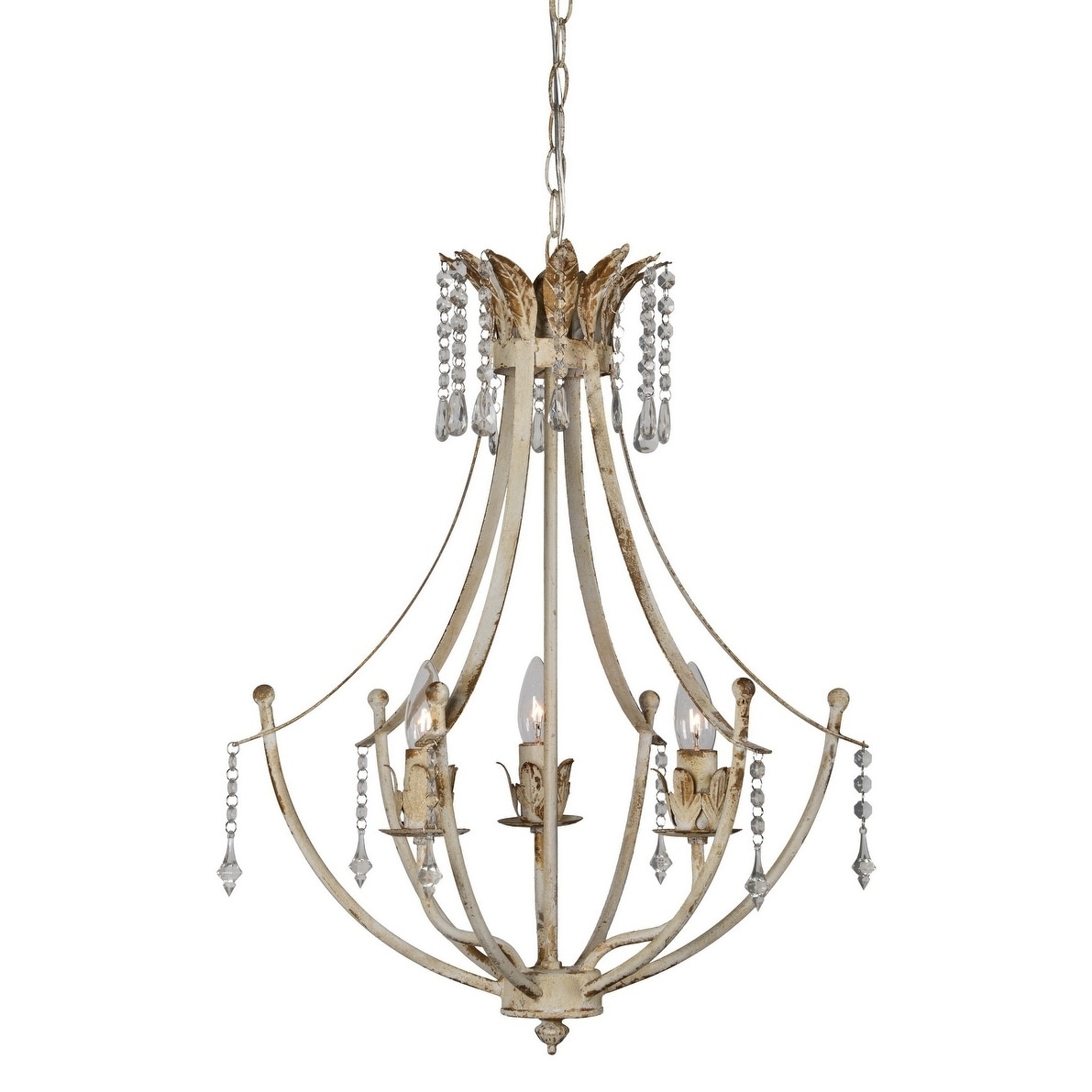 Bromley 3-Lt Chandelier - Chandeliers For Bedrooms by Overstock.com