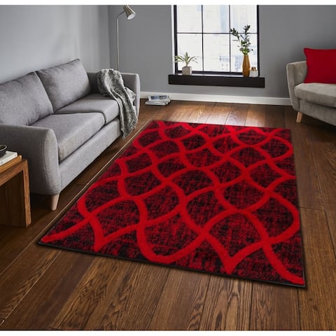 buy red, 8' x 10', living room area rugs online at overstock | our