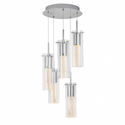 Essence Spiral 5-Pendants Indoor Light Fixture