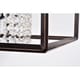 preview thumbnail 4 of 6, Lorette Oil Rubbed Bronze 3-light Crystal Chandelier