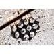 preview thumbnail 5 of 6, Lorette Oil Rubbed Bronze 3-light Crystal Chandelier
