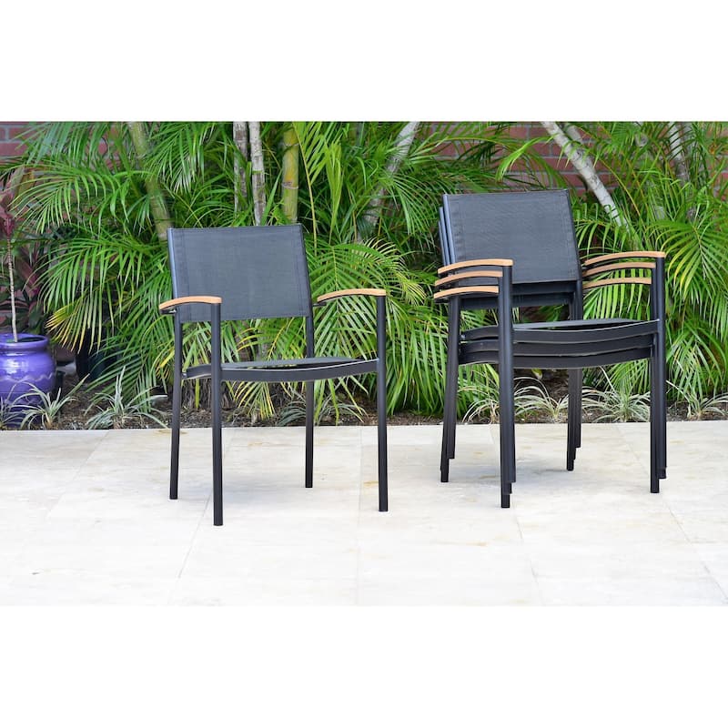 Amazonia Granada Extendable 11 piece Rectangular Patio Dining Set - 11 Piece