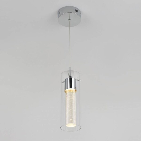 bubble glass led pendant light