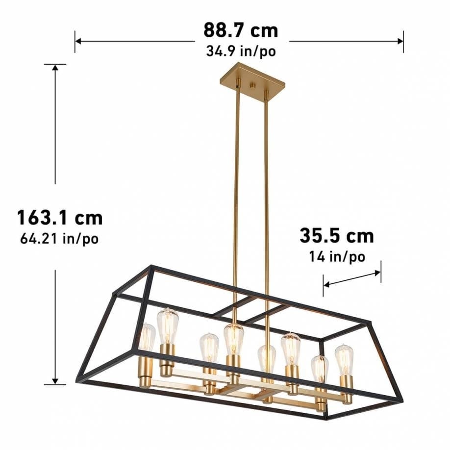 pendant light rectangular