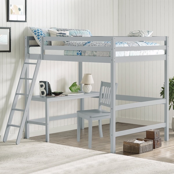 cabin bed with chair