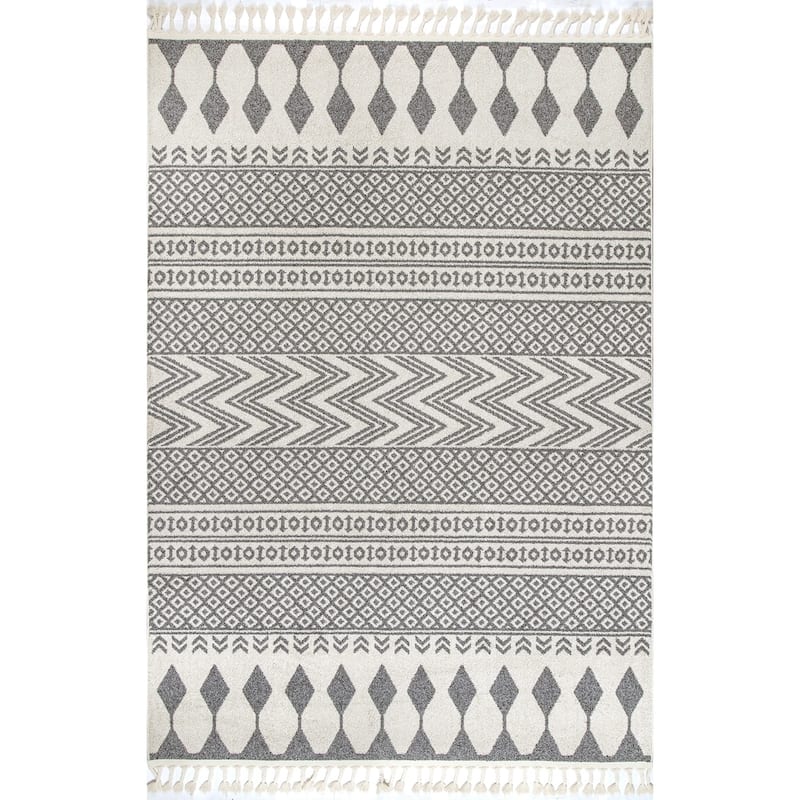 Nuloom Southwestern Tribal Tassel Outdoor Cordell Area Rug