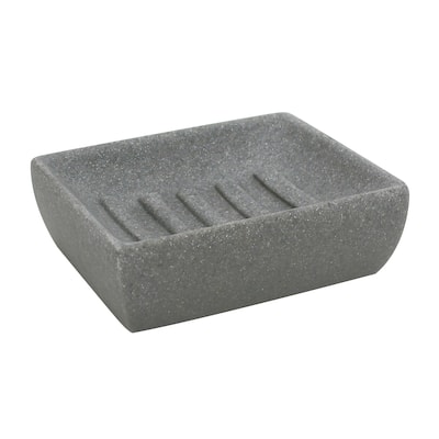 Charcoal Stone Soap Dish