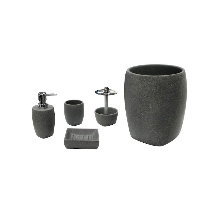 Charcoal Stone Soap Dish