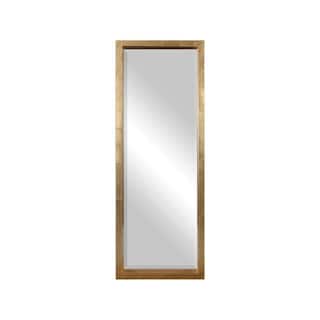 Gold Leaning Full Length Mirror