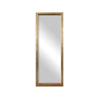 Gold Leaning Full Length Mirror