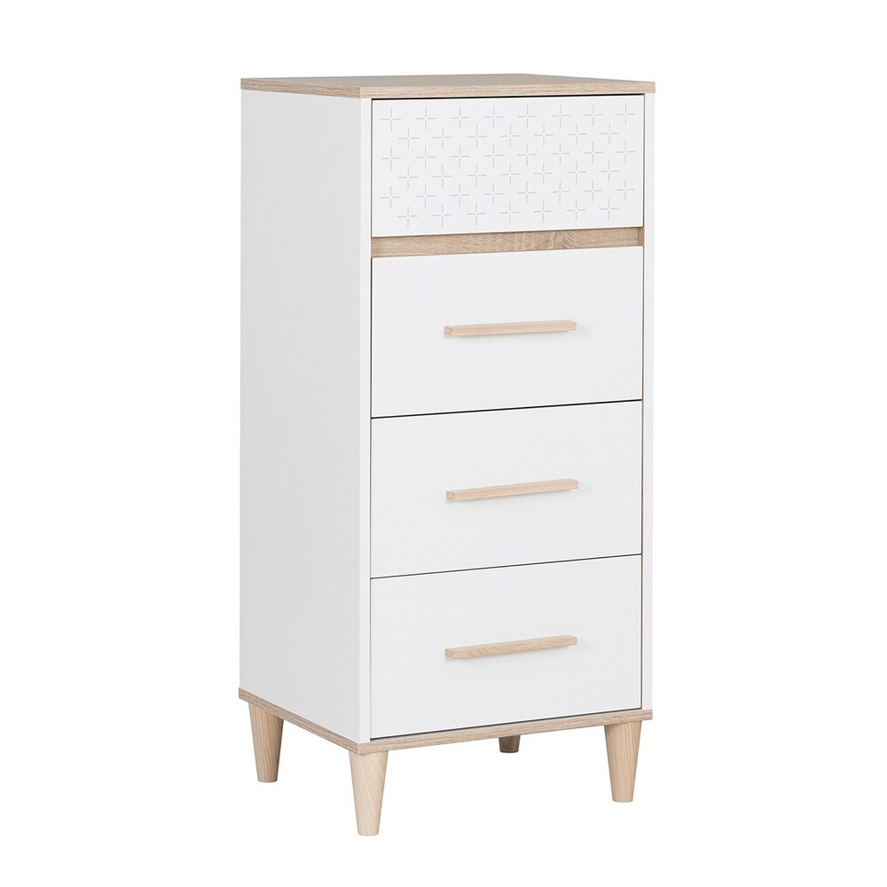 Diagone Plus Tall Chest with 4 Drawers
