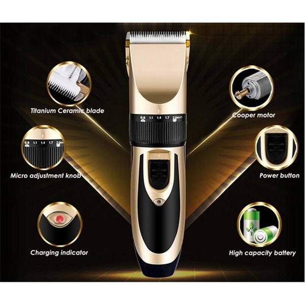 shaver and hair trimmer grooming kit