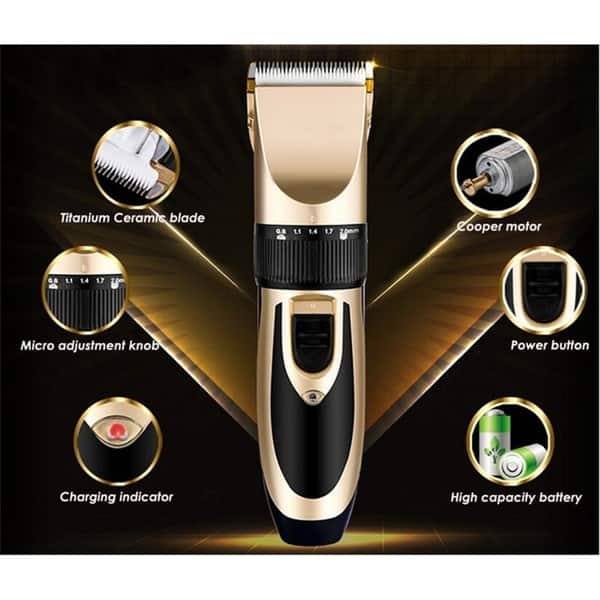 Low Noise Electric Pet Foot Hair Trimmer Pet Grooming Machine for Cats Dogs for Dog Foot Ear Nose Local Trimming