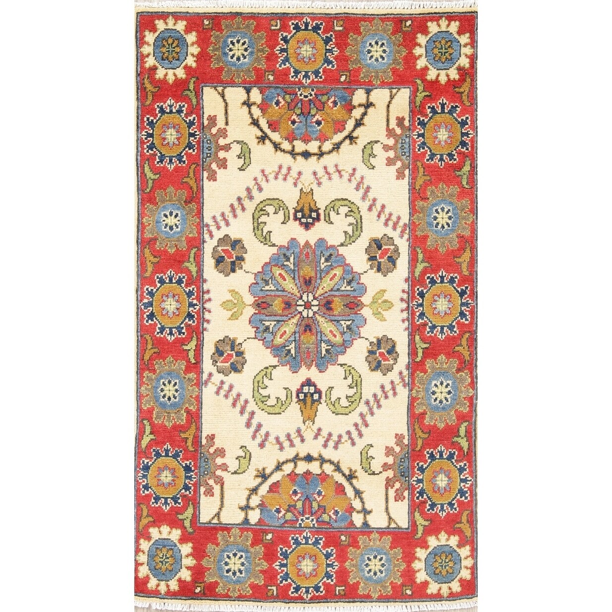 3x4 Oriental Vintage Carpet Traditional Classic Hand Knotted Wool Area Rug