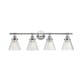 preview thumbnail 29 of 27, Porch & Den Churchley Vanity Light with Clear Glass Shades