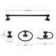 preview thumbnail 6 of 8, The Gray Barn Cymry 5-piece All-In-One Bronze Bathroom Set