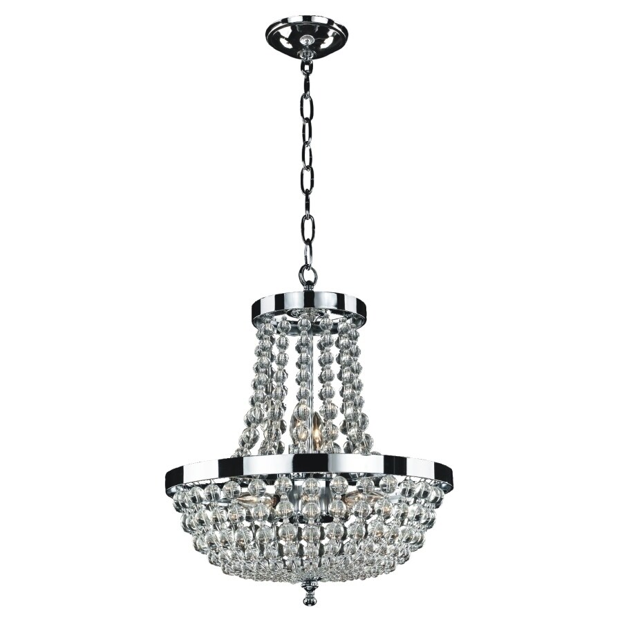 16"W Smooth Ball 8 Light Chandelier (Arcadia 612 19) - Chandeliers For Bedrooms by Overstock.com