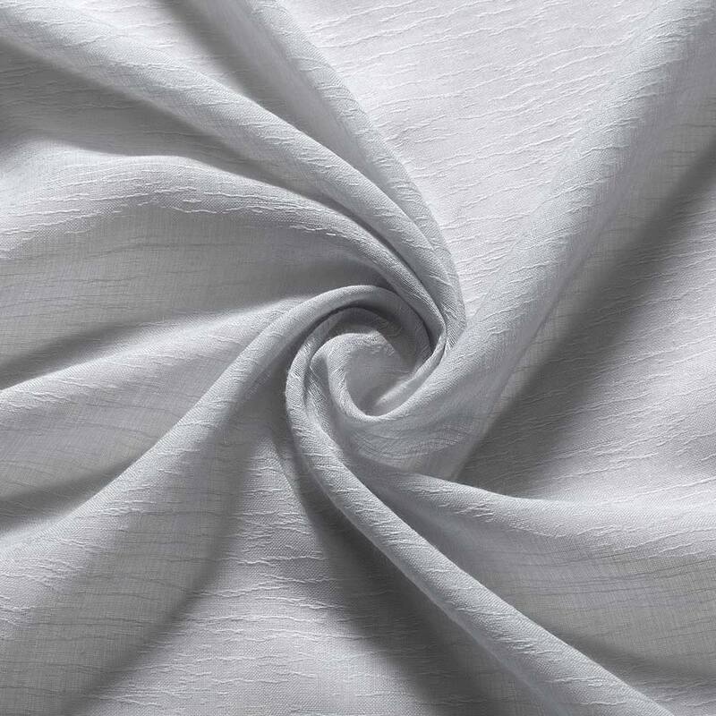 Porch & Den Carillion Semi-Sheer Jacquard Grommet Panel