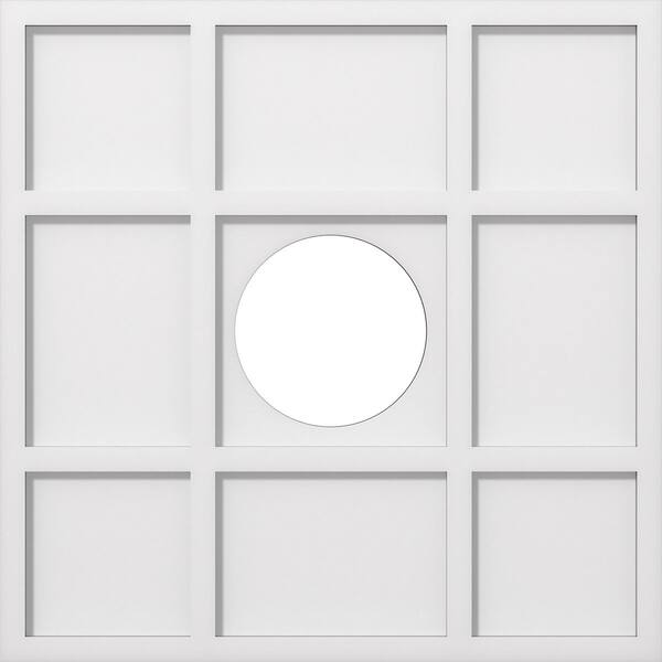 Shop Rubik Architectural Grade Pvc Contemporary Ceiling Medallion
