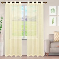Buy Geometric Sheer Curtains Online At Overstock Our Best Window Treatments Deals