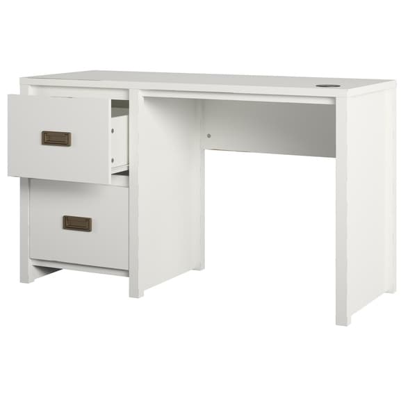 kids white computer desk